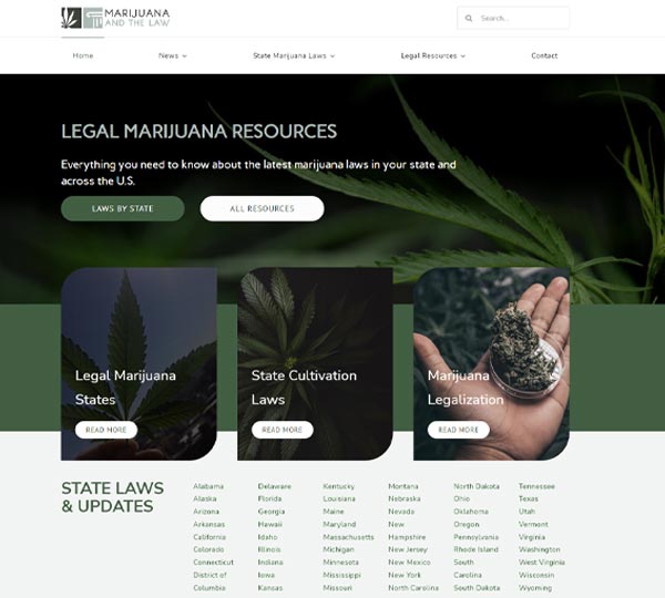 Marijuana and the Law Screenshot
